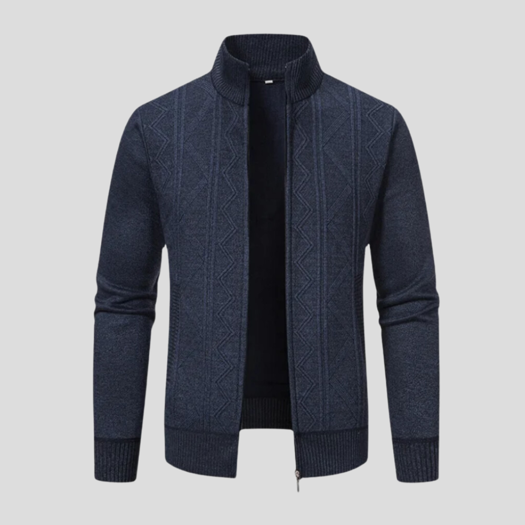 Krohn-e | Stilvolles Herrenjackett mit Muster
