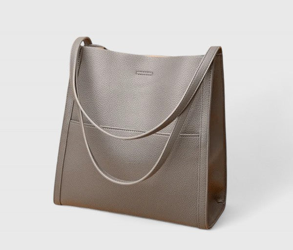 KROHN-E Damen Schultertasche Minimalistisch Verstellbarer Träger