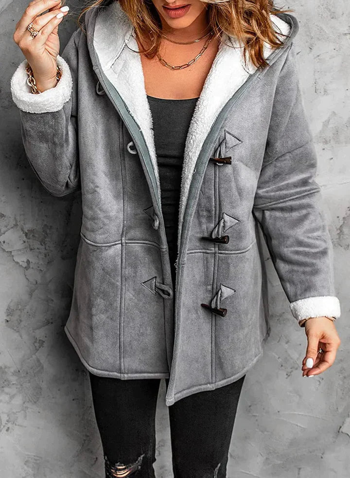 Krohn-e | Warme Jacke mit Kapuze