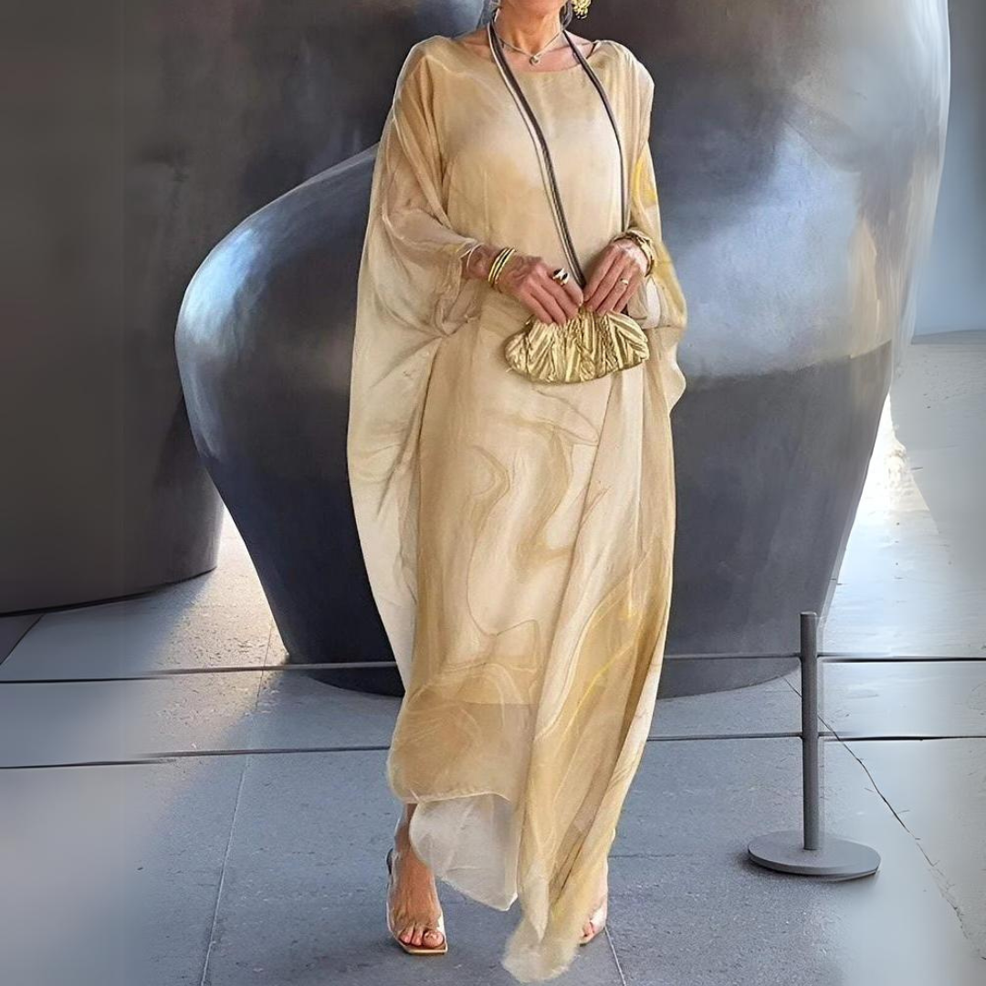 Edles Kleid aus Seidenchiffon