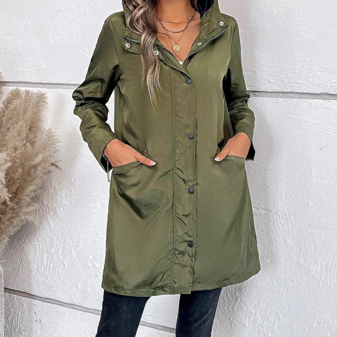 Krohn-e | Windjacke mit Kapuze für Damen