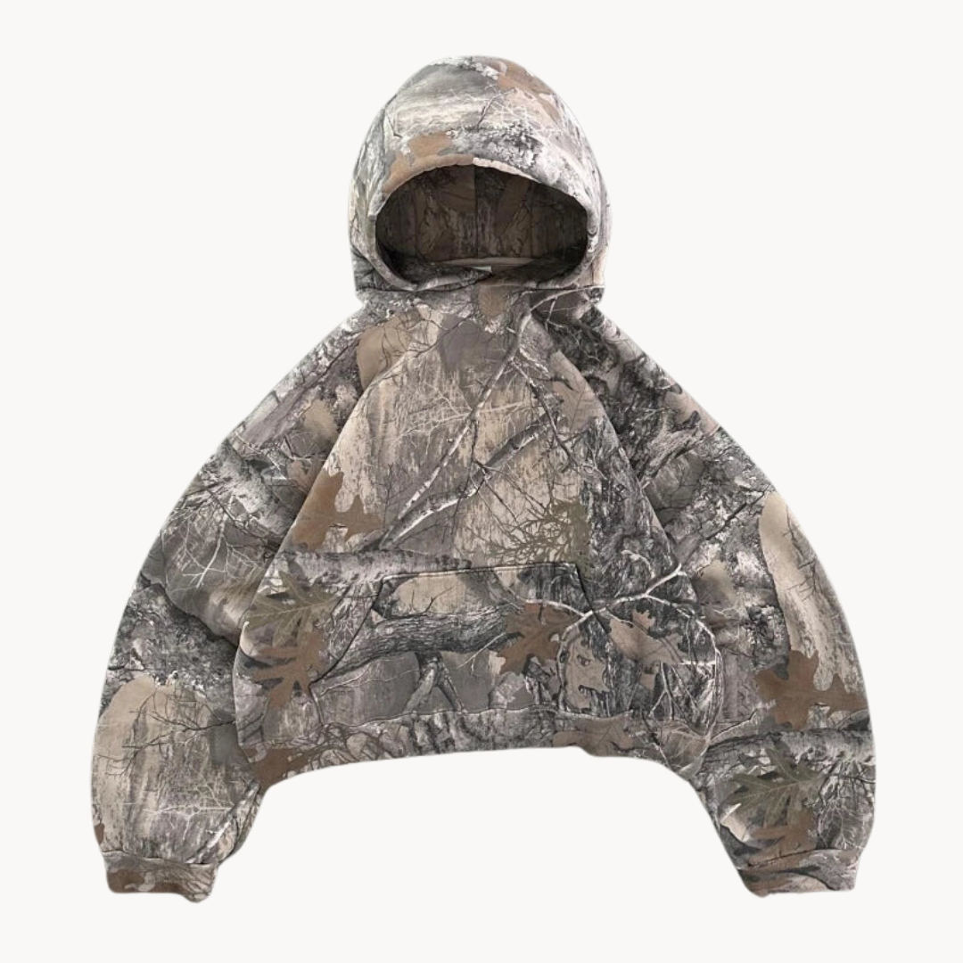 Fudus: Oversized Camo Hoodie – Comfort and Stylish Camo Design