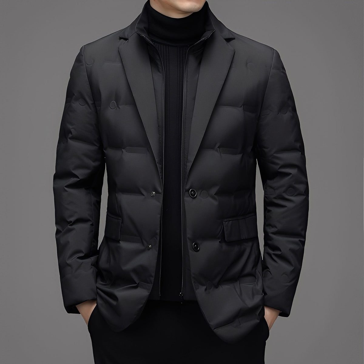 Krohn-e | Lässige, elegante Daunenjacke für Herren