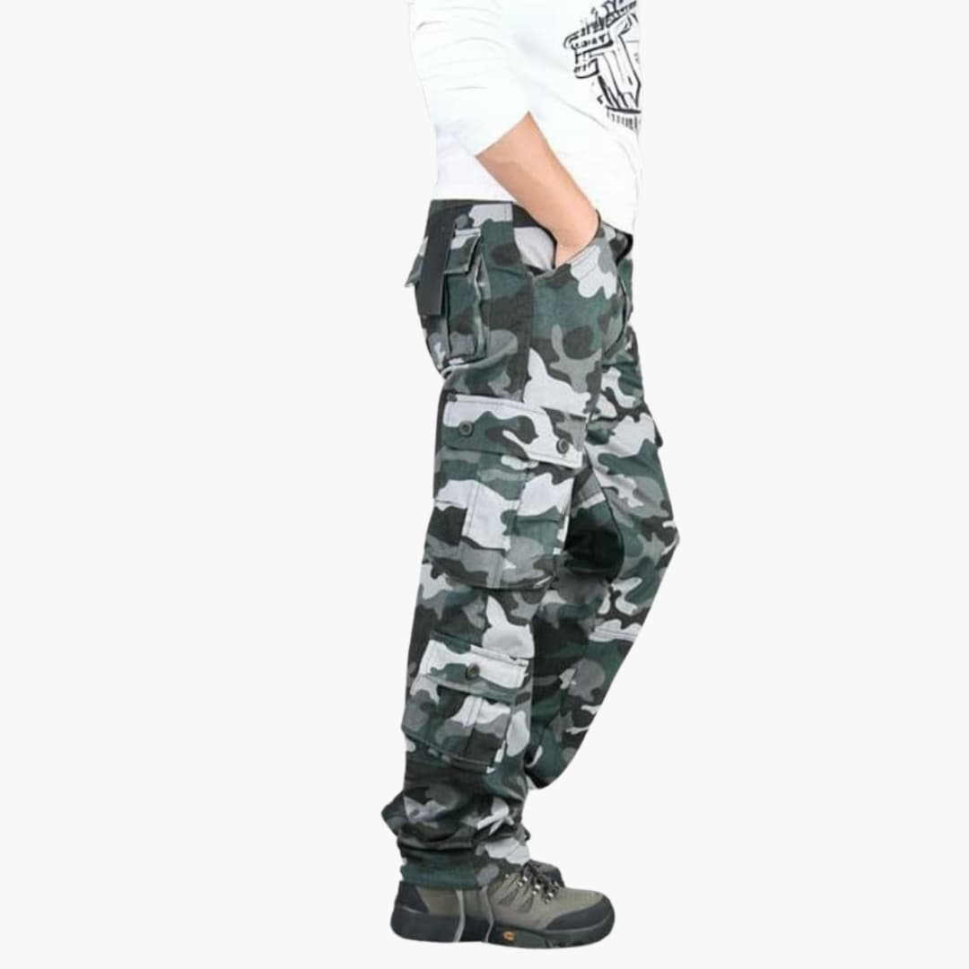 Avelena Herren Cargohose in Camouflage