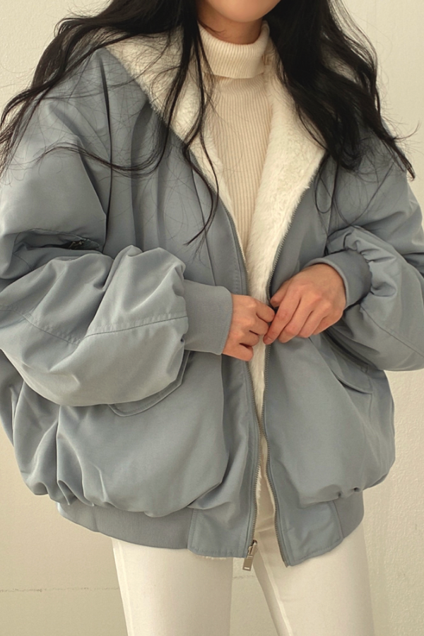 Krohn-e | Sherpa-Futter Winterjacke für Frauen