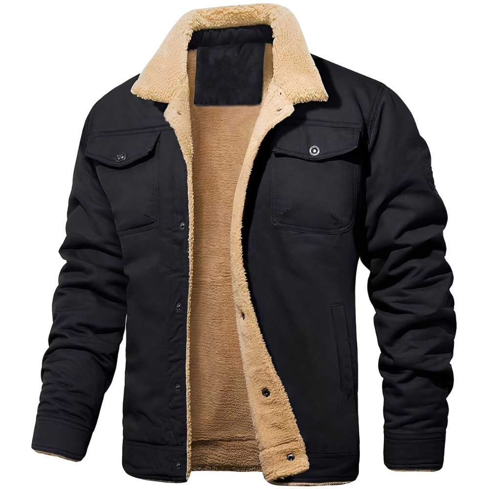 Krohn-e | Freizeit, warm gefütterte Jacke für Männer