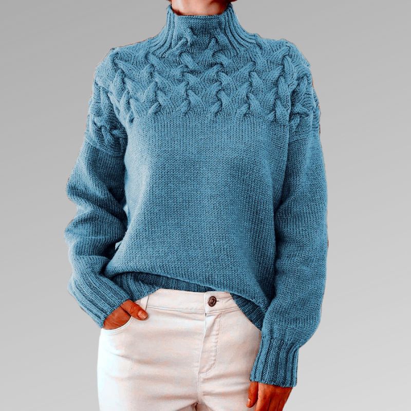 Stilvoller, warmer Rollkragenpullover Matilda