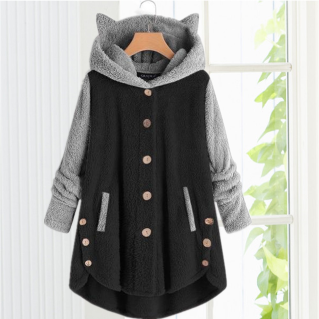 Krohn-e | Strickjacke mit Katzenohren