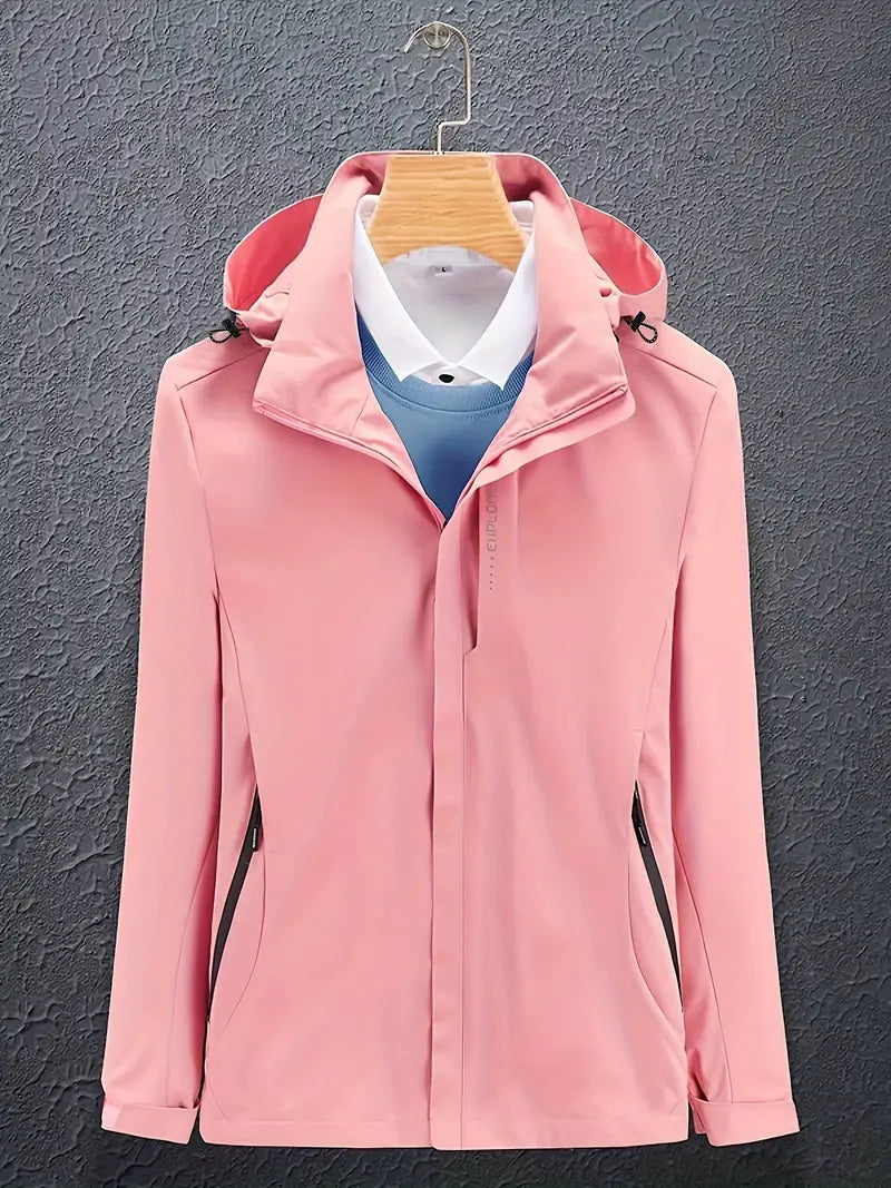 Krohn-e | Stylische Skijacke mit Kapuze Langarm