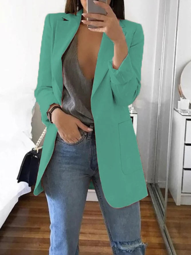 Umgekehrter Mode-Schlank-Blazer