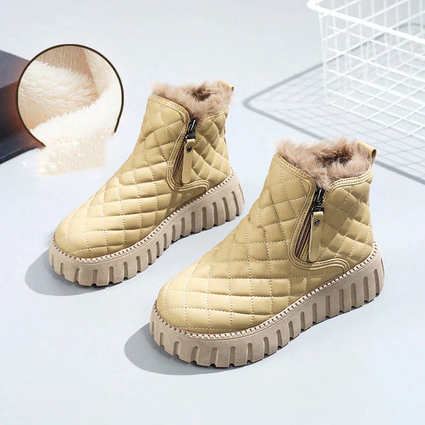 Krohn-e | Schneestiefel Baumwolle Rutschfest