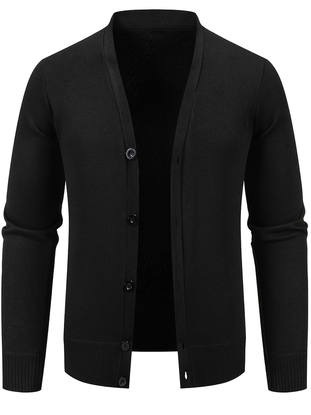 Krohn-e | Klassische Cardigan Baumwolle Elegant und Vielseitig