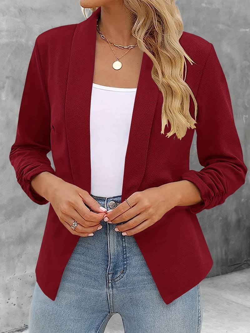 Krohn-e | Stilvoller Blazer mit Offener Vorderseite
