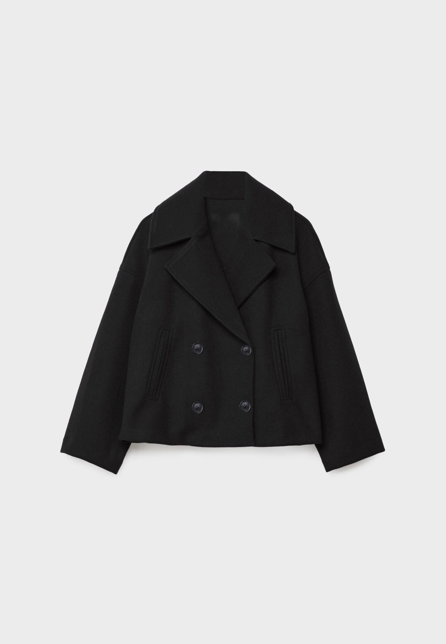Krohn-e | Klassischer Kurzer Mantel für Damen