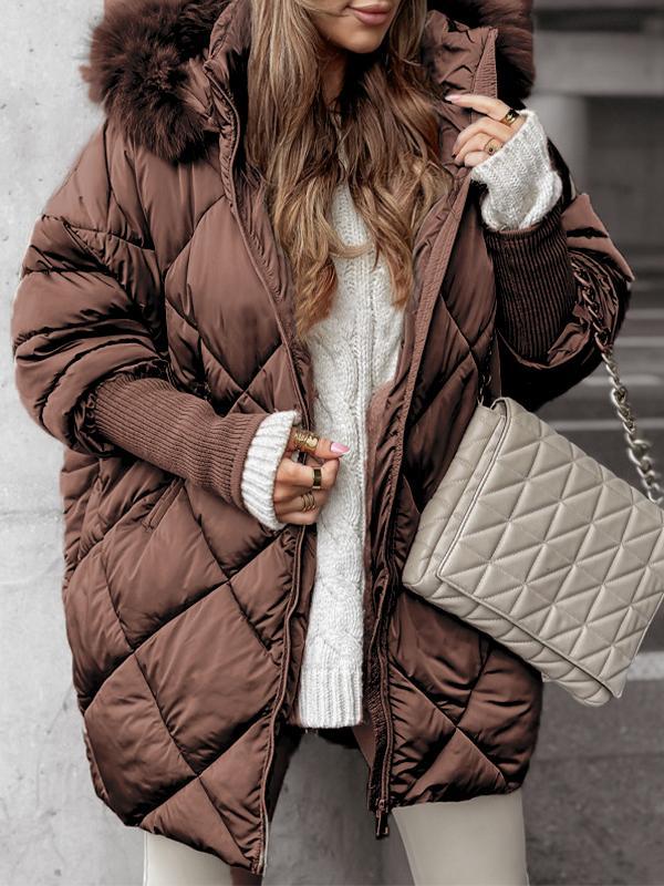 Krohn-e | Freizeitjacke für Damen, mit Kapuze & Baumwolle