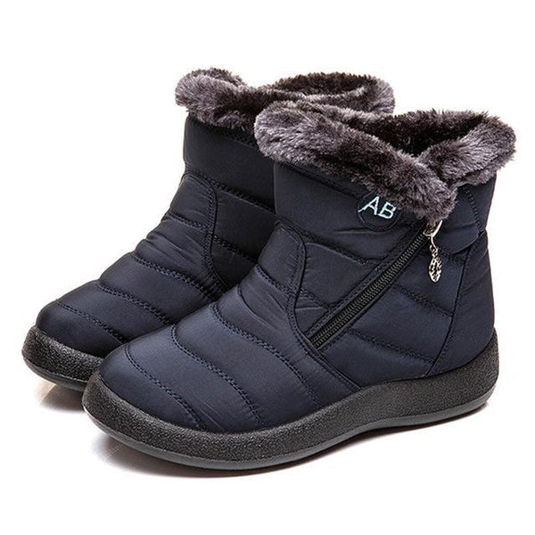 KROHN-E Damen Winterstiefel Weiche Sohle Gefüttert Warm Stiefeletten