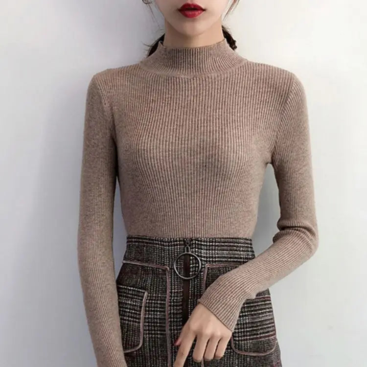 Krohn-e | gerippter Wollpullover für Damen