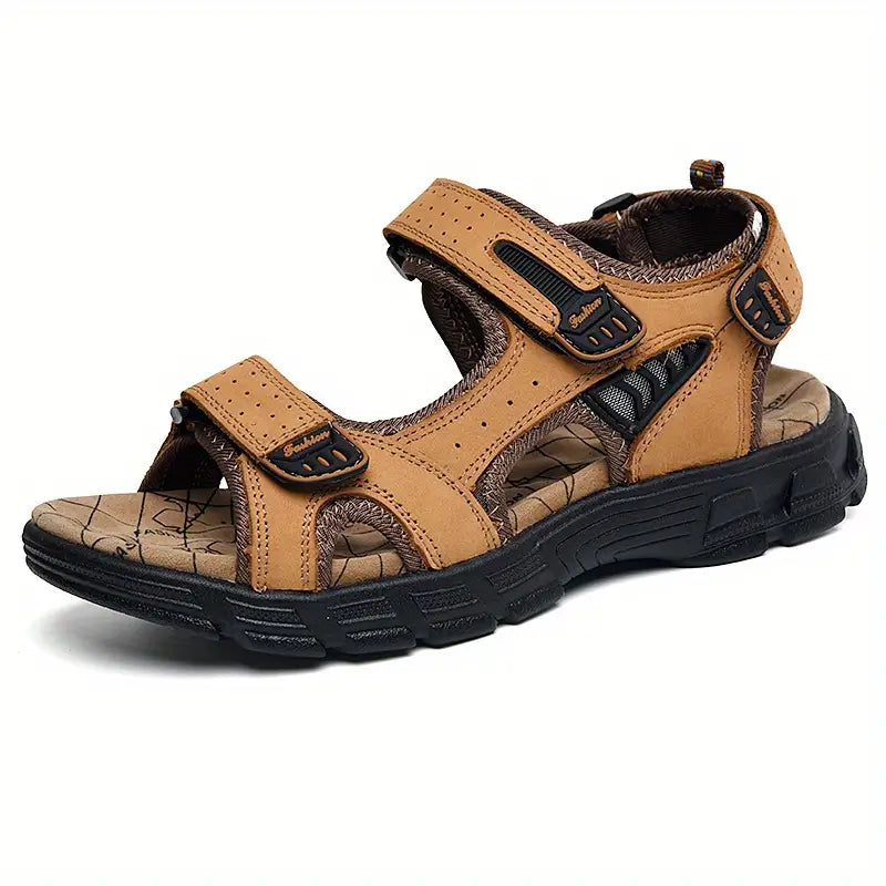 Verity | Schnelltrocknende Sandalen mit Haken- und Ösenverschluss und rutschfester Sohle