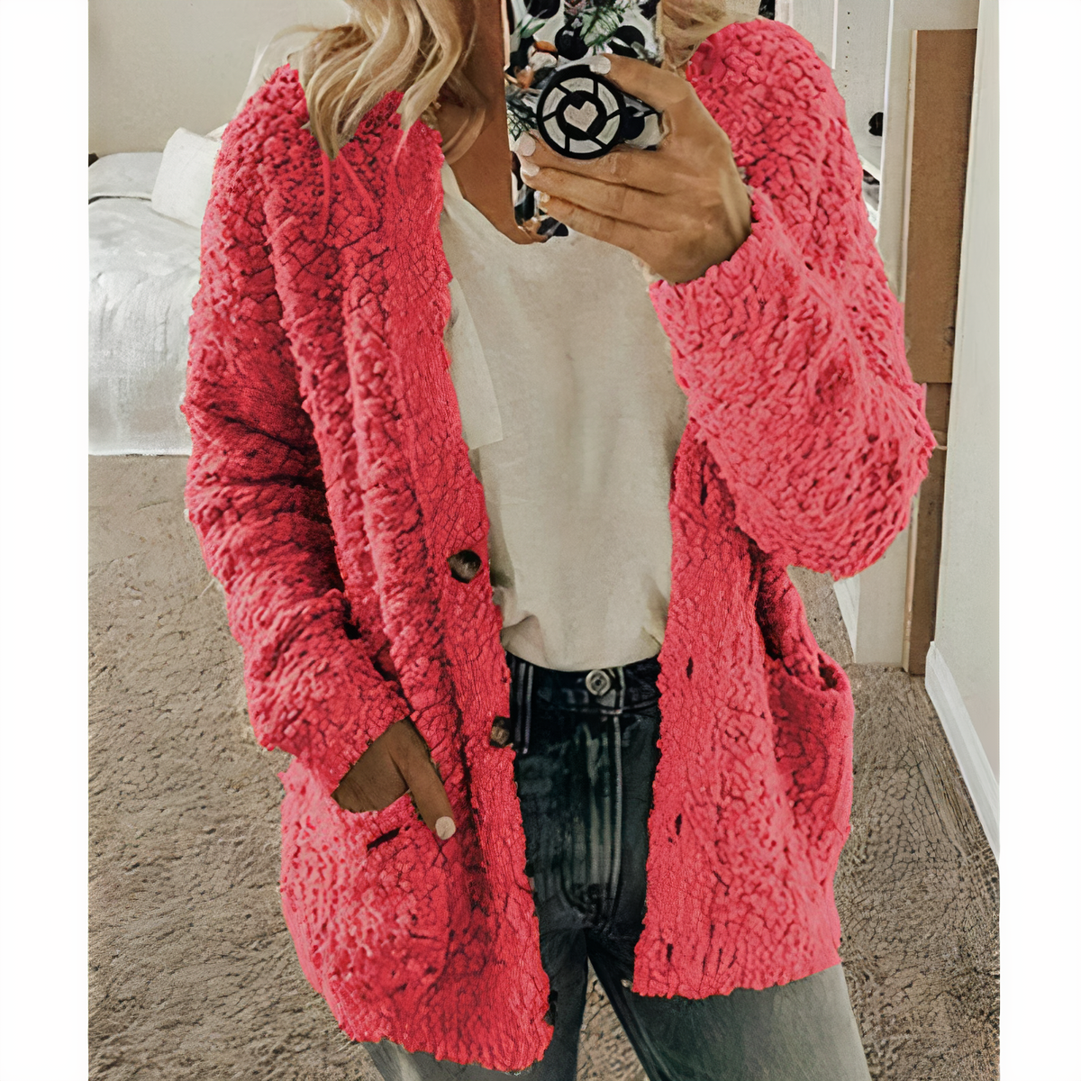 Kuscheliger Strickcardigan – Karolina