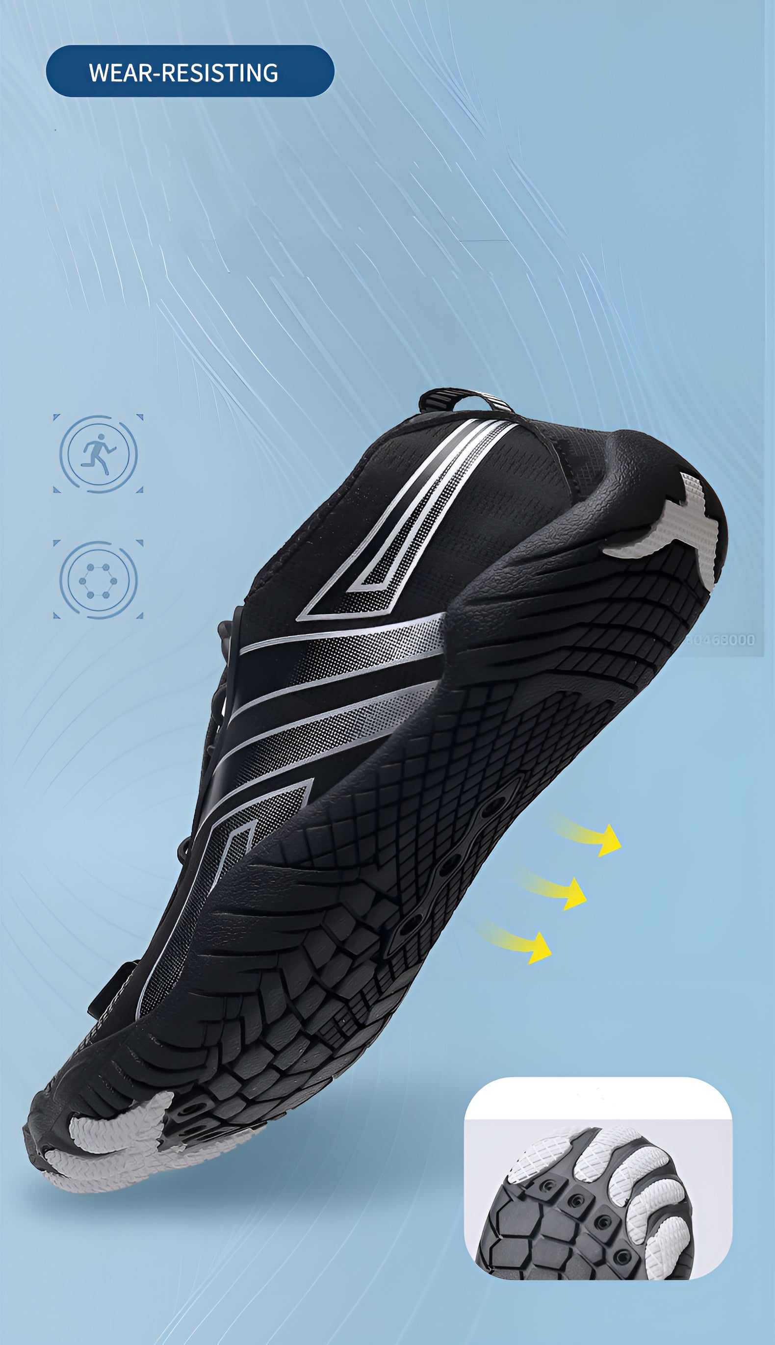 Bequeme orthopädische Schuhe mit weiter Zehenbox für Damen und Herren