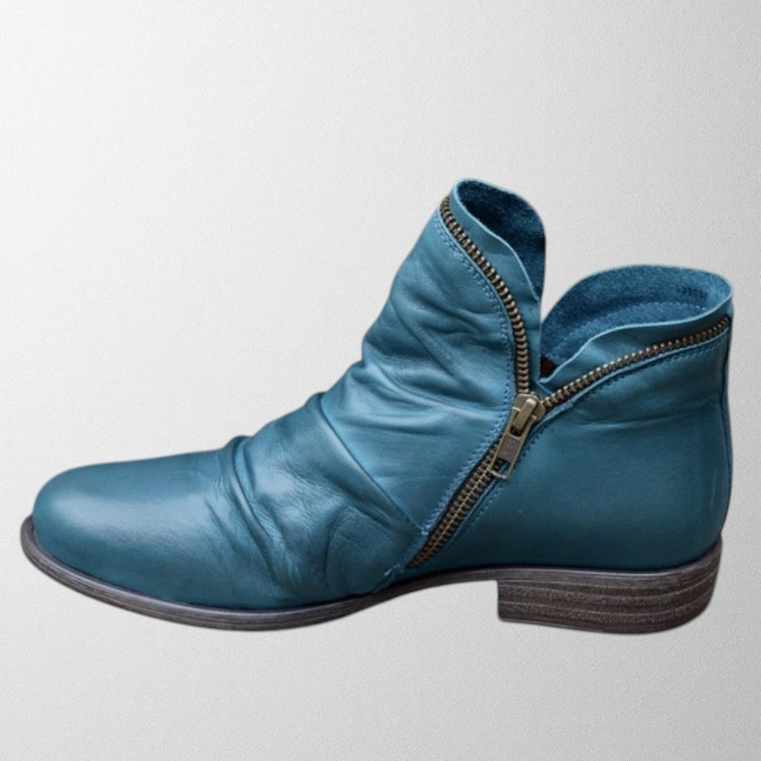 KROHN-E Damen Orthopädische Stiefel Komfort Ganztägig