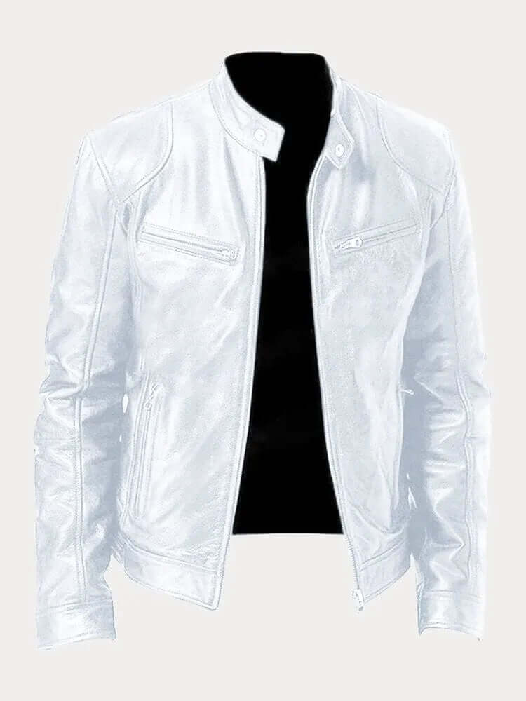 Krohn-e | Herren Klassische Lederjacke