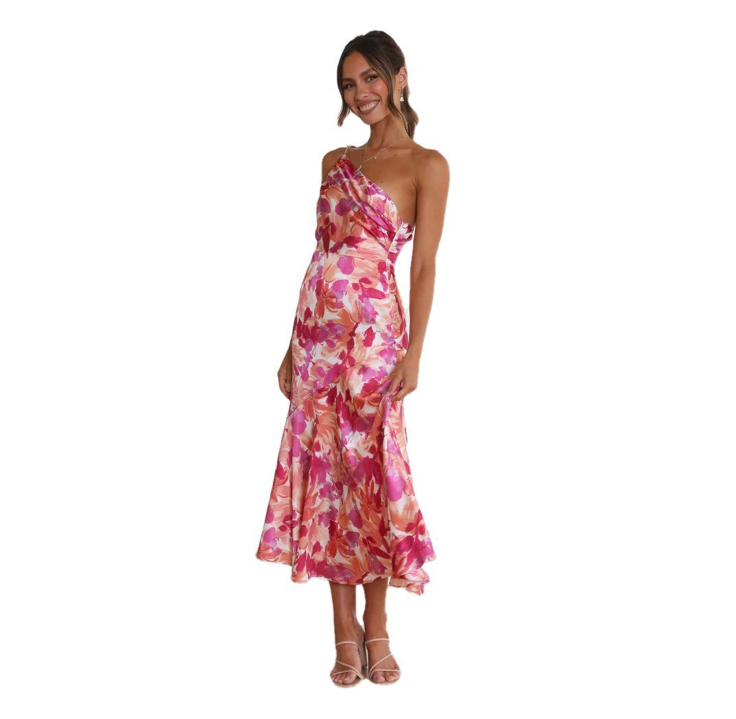 Fudus ärmelloses Druckkleid