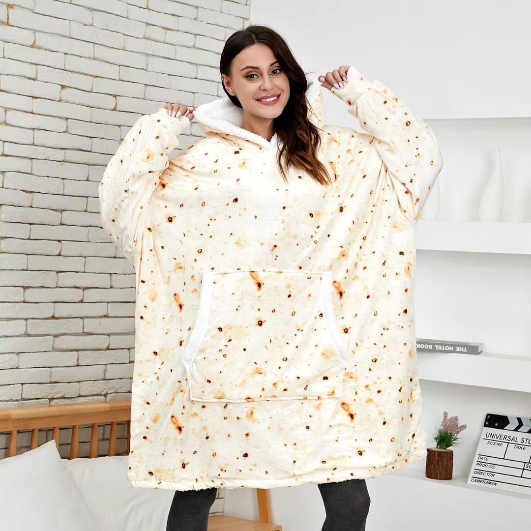 Oversized Sherpa Fleece from Fudus: Warm and Perfect for Home