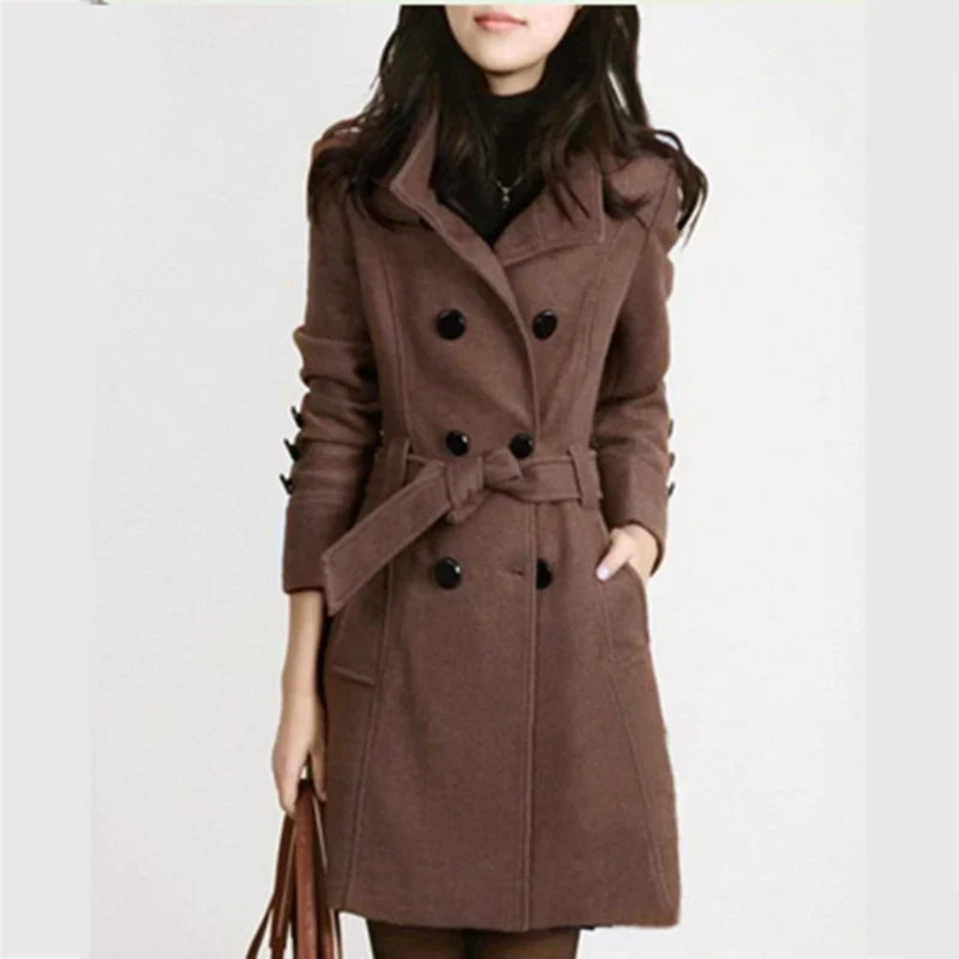 Krohn-e | Eleganter Trenchcoat für Damen