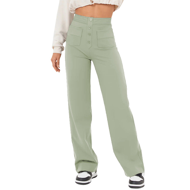 Nina Stretch-Hose mit hoher Taille