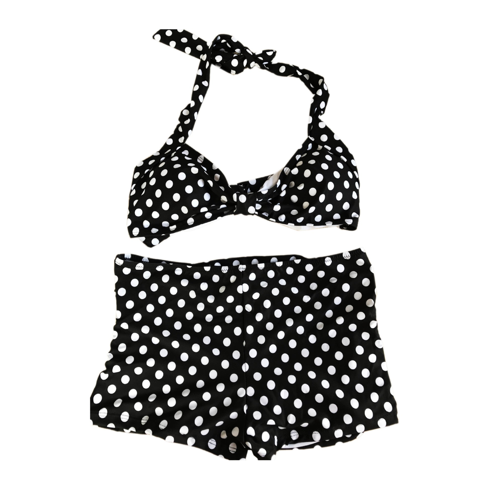 Damen Bikini-Set mit gepolstertem Oberteil und hochgeschnittenem Höschen Krohn-e
