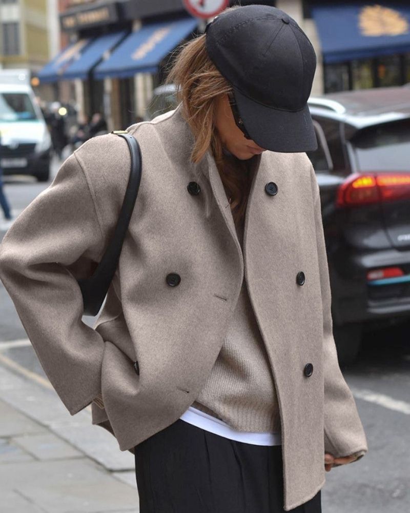 Krohn-e | Französischer Stil Übergroße Jacke