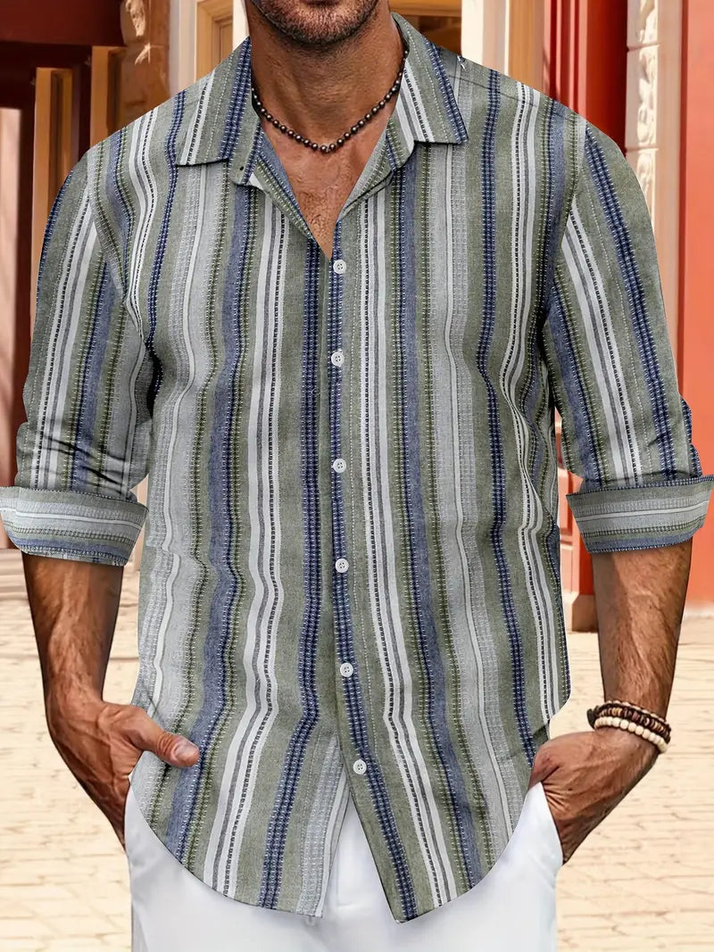 Edles, atmungsaktives Leinenhemd für Herren von Raphael