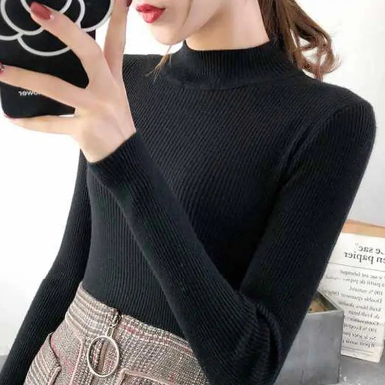 Krohn-e | gerippter Wollpullover für Damen