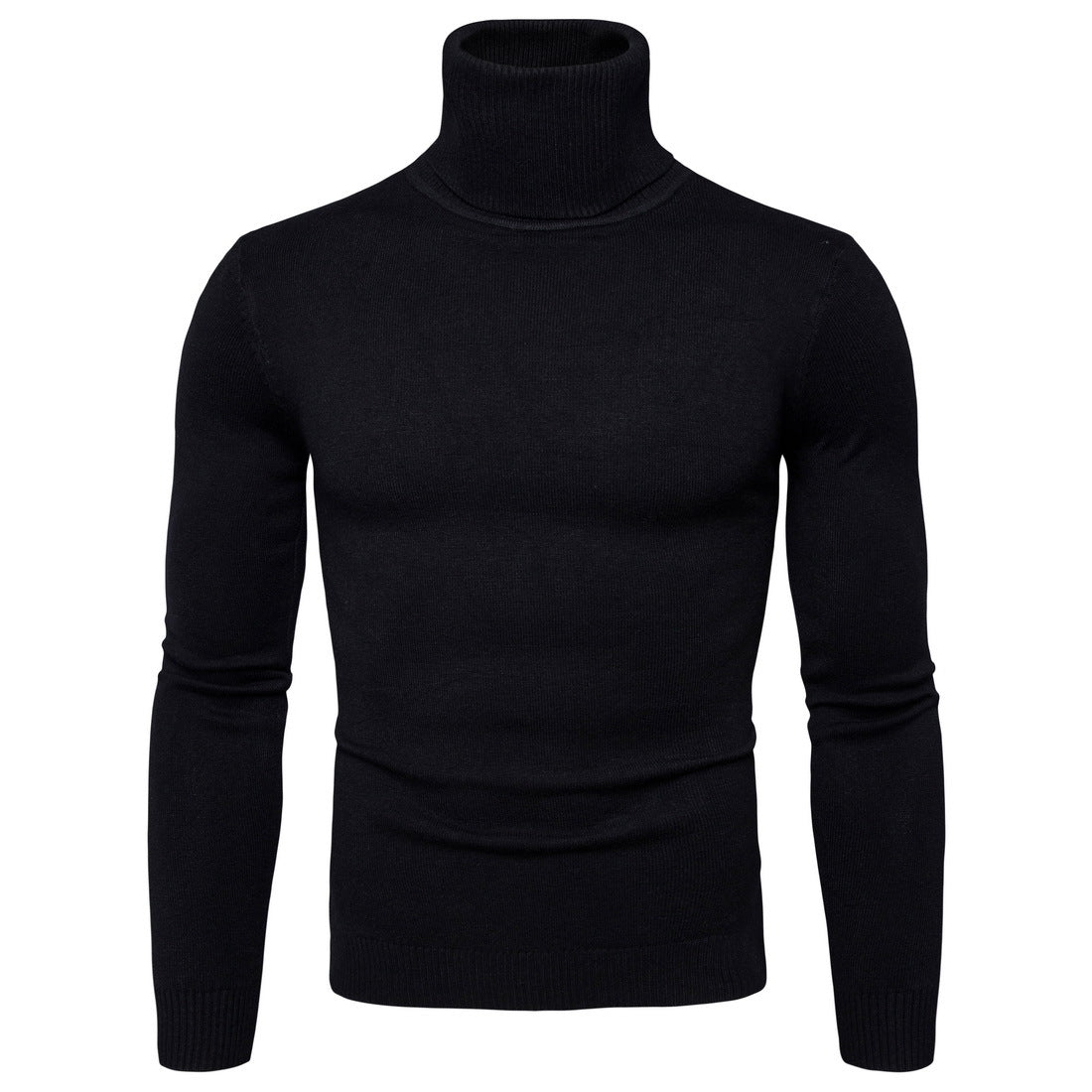 Herren Rollkragenpullover aus weichem Strick Krohn-e