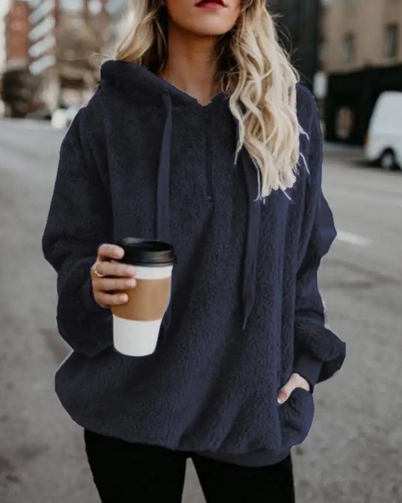 Krohn-e | Übergroßer und Bequemer Fleece-Pullover