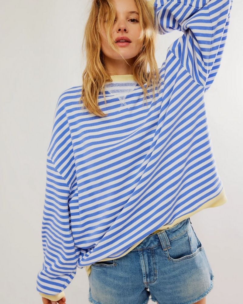 Krohn-e | Übergroßer Gestreifter Pullover