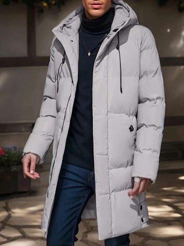 Krohn-e | Winterjacke mit Kapuze Polyester Warm, Elegant