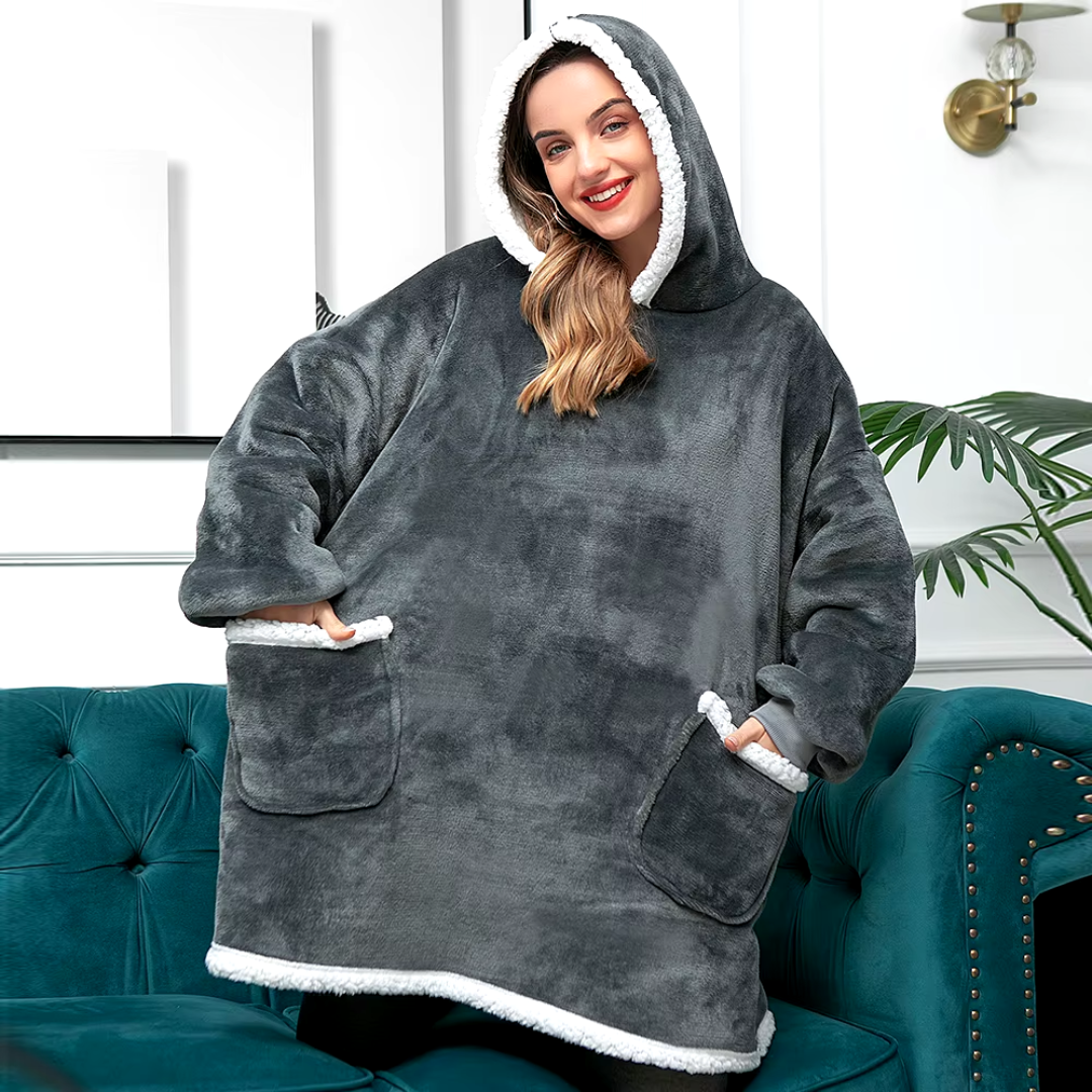 Oversized Sherpa Fleece from Fudus: Warm and Perfect for Home