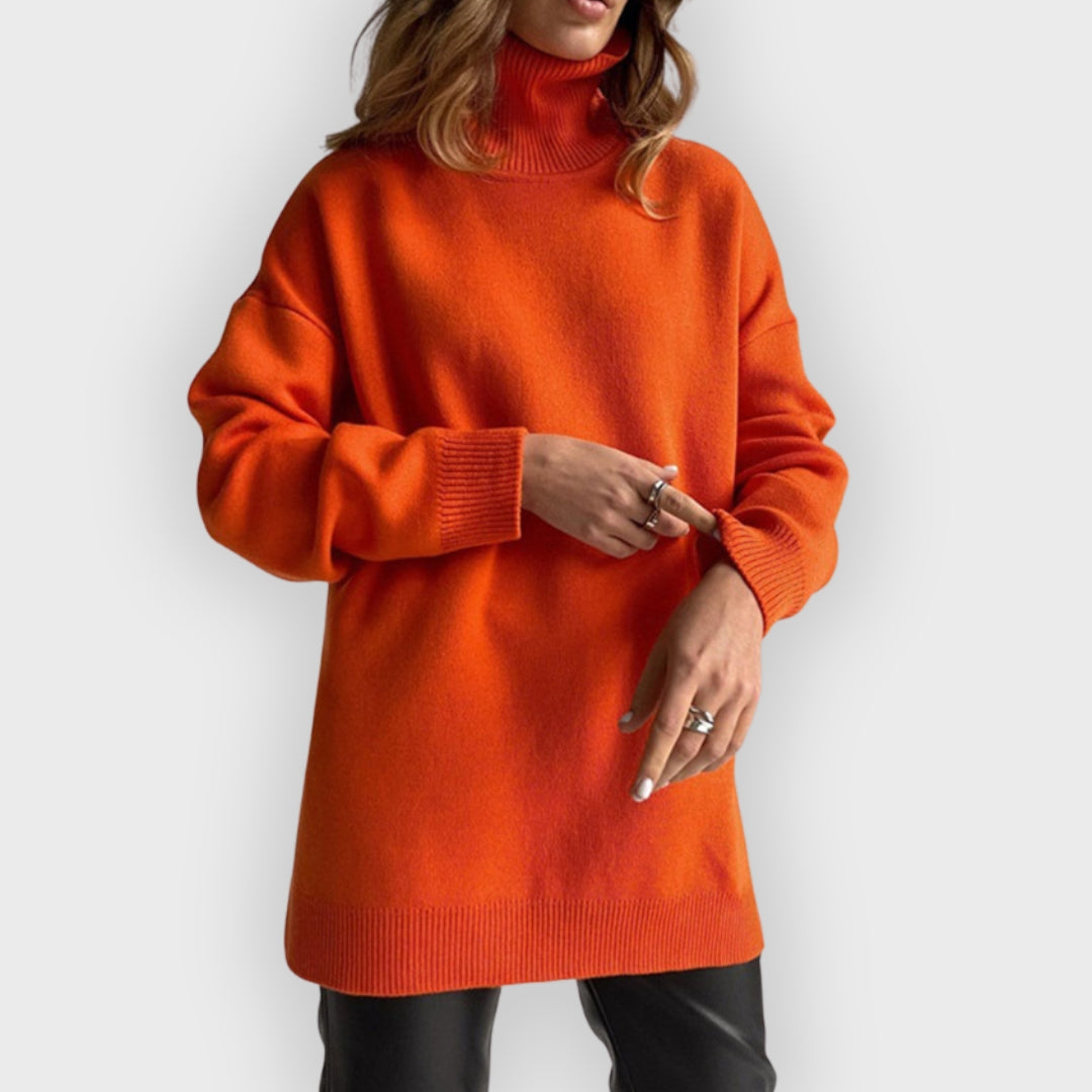 Krohn-e | Hochkragenpullover mit Langen Ärmeln