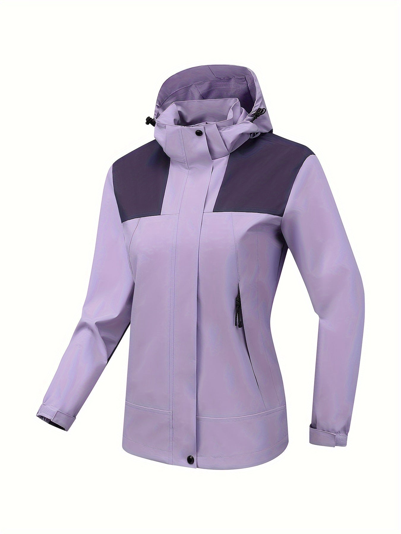 Krohn-e | Wasserdichte Sportjacke mit Kapuze für Damen