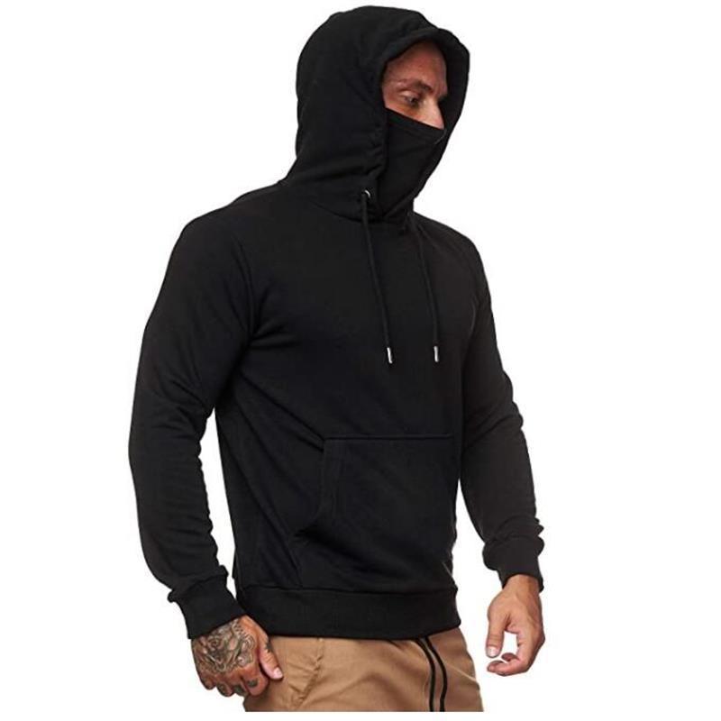 Fudus: Casual Hoodie with Face Covering
