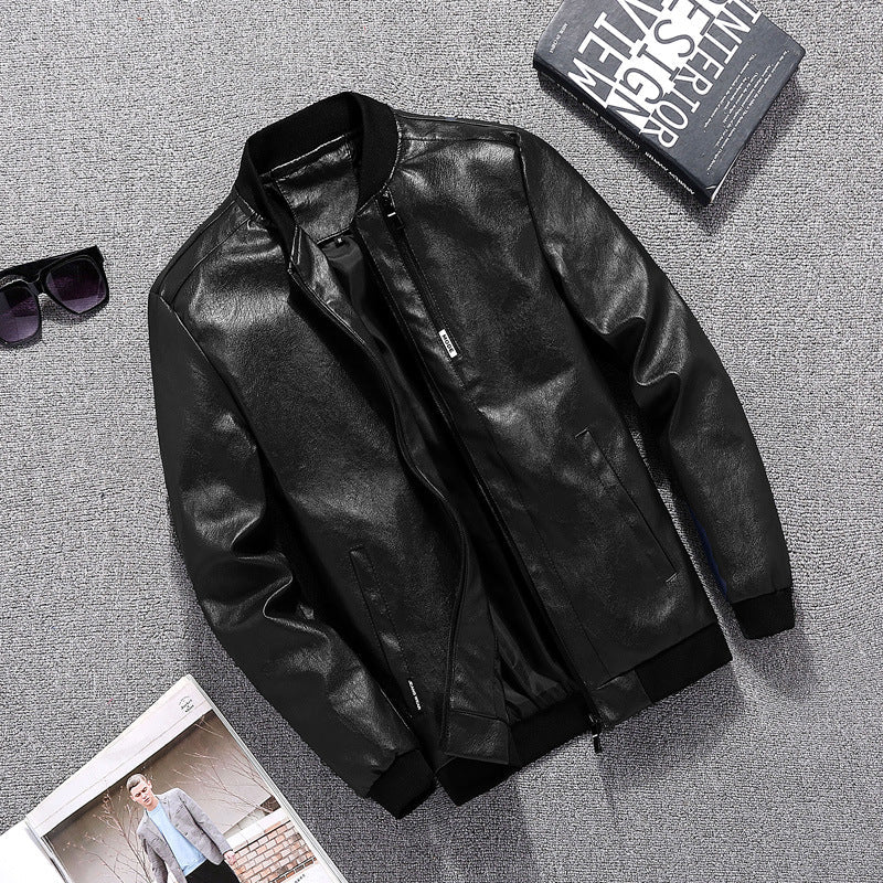 Herren Bikerjacke im modernen Design mit praktischen Taschen Krohn-e