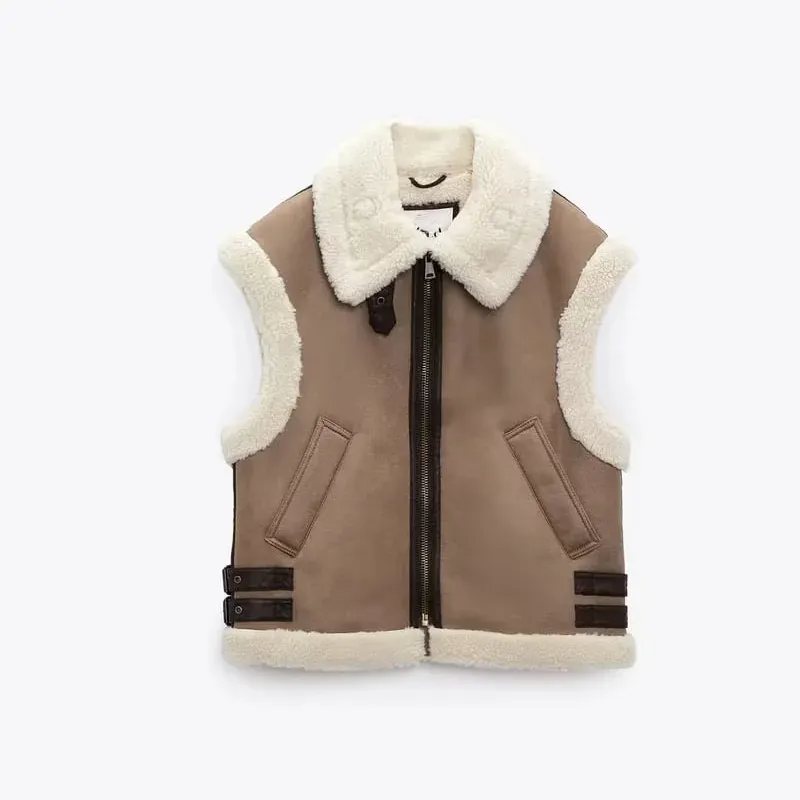 Krohn-e | Ärmelloser Mantel