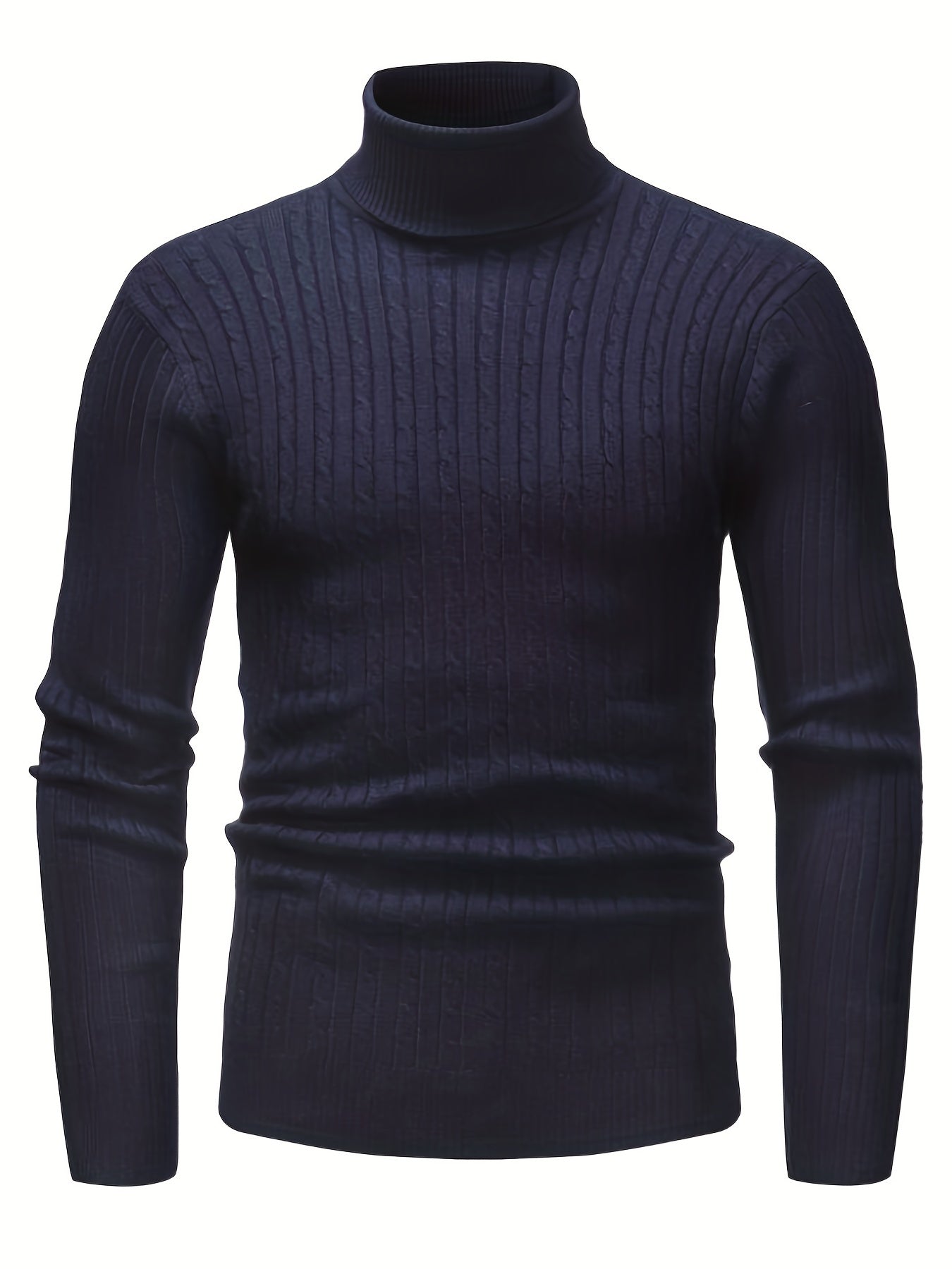 Krohn-e | Kabelstrick Rollkragenpullover Weich und Warm Perfekt für Herbst und Winter