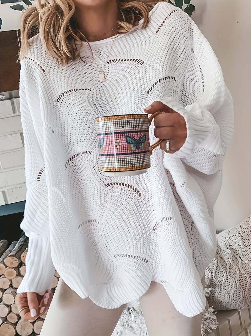 Mavis: Entspannter Rundhals-Pullover