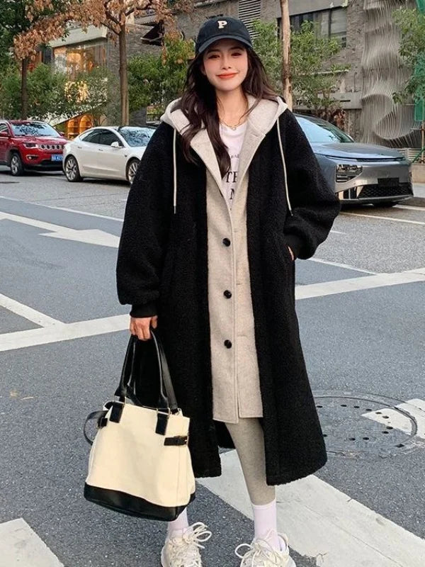 Krohn-e | Lammwoll-Hoodiejacke
