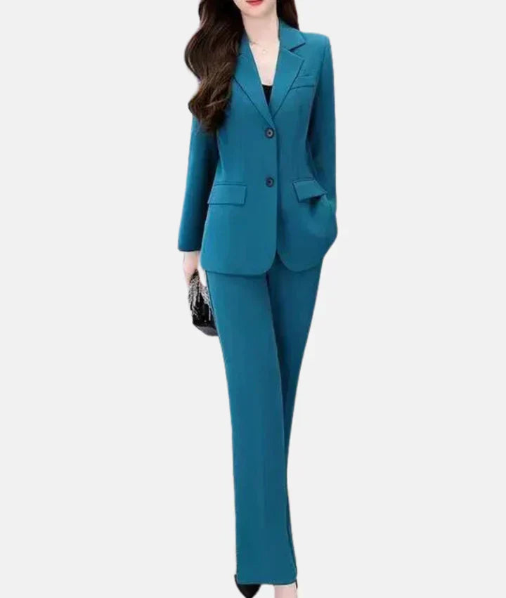 Krohn-e | Hosenanzug mit Tailliertem Blazer