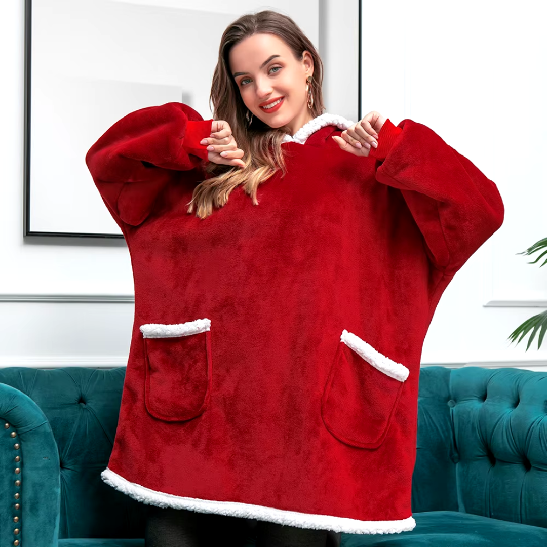Oversized Sherpa Fleece from Fudus: Warm and Perfect for Home