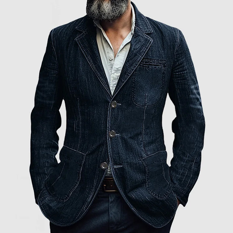 Herren-Jeansblazer Gerald im modernen Schnitt